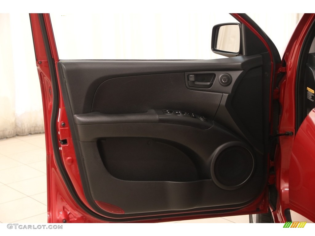 2009 Sportage LX - Volcanic Red / Black photo #4