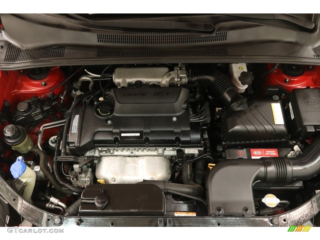 2009 Sportage LX - Volcanic Red / Black photo #16