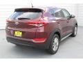 2017 Ruby Wine Hyundai Tucson SE  photo #7