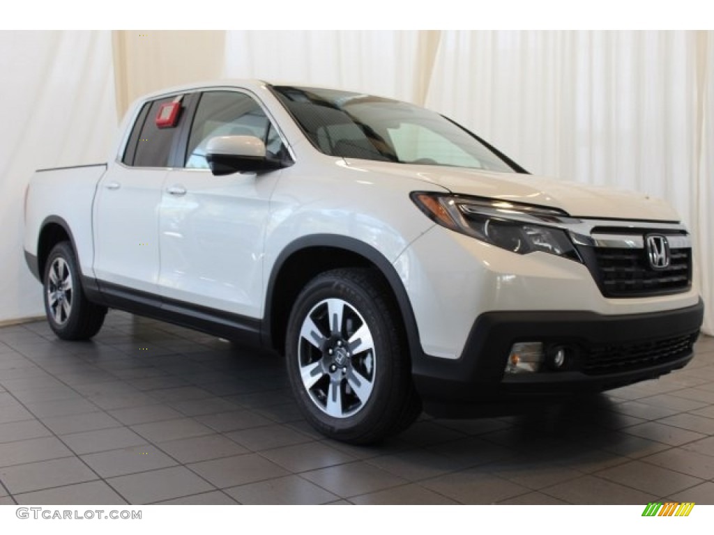 White Diamond Pearl 2018 Honda Ridgeline RTL-T Exterior Photo #122524714