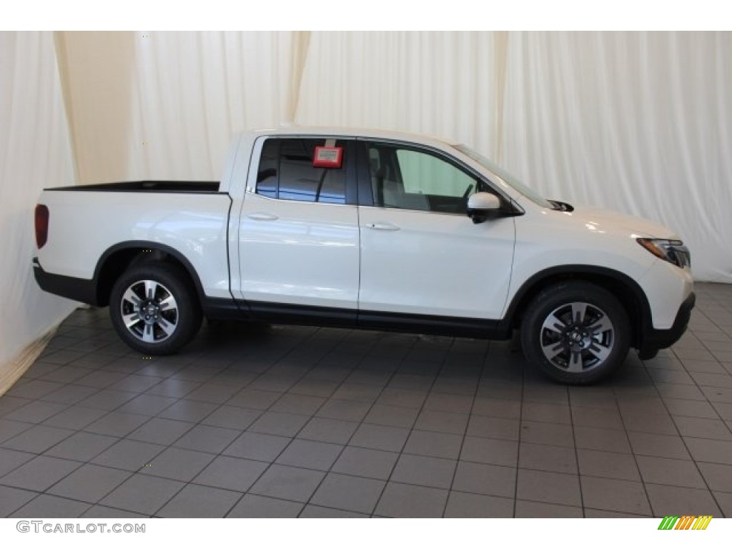 White Diamond Pearl 2018 Honda Ridgeline RTL-T Exterior Photo #122524735