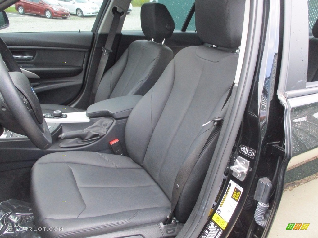 2013 3 Series 320i xDrive Sedan - Jet Black / Black photo #11