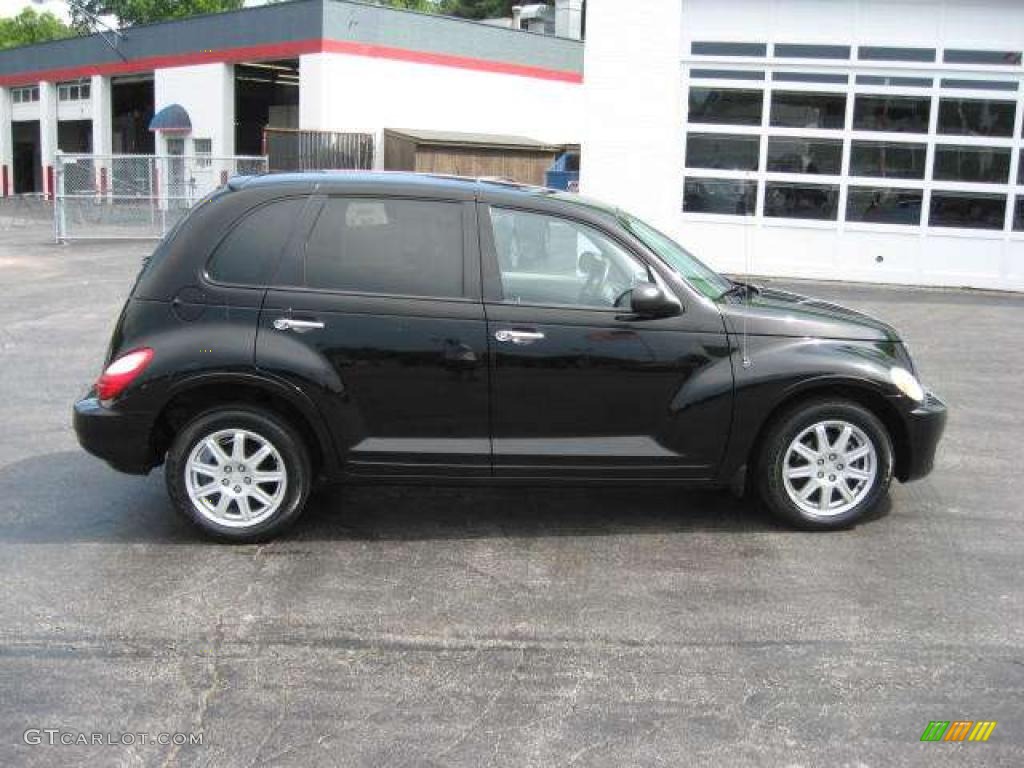 2007 PT Cruiser Limited - Black / Pastel Slate Gray photo #8