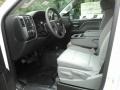 Dark Ash/Jet Black 2018 Chevrolet Silverado 2500HD Work Truck Crew Cab 4x4 Interior Color