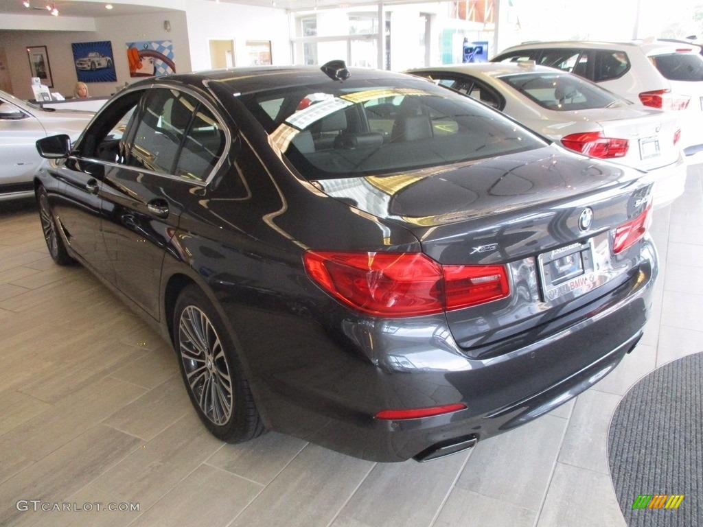 2017 5 Series 540i xDrive Sedan - Dark Graphite Metallic / Mocha photo #5