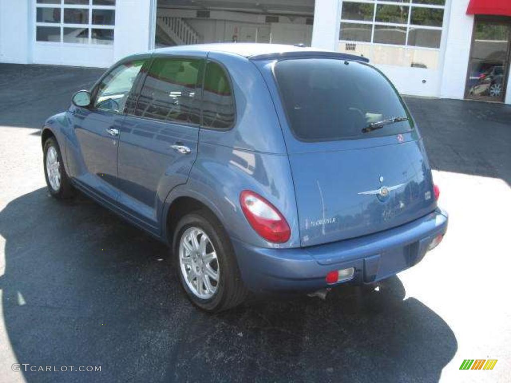 2007 PT Cruiser Limited - Marine Blue Pearl / Pastel Slate Gray photo #13