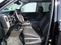Jet Black Front Seat Photo for 2018 GMC Sierra 1500 #122528974