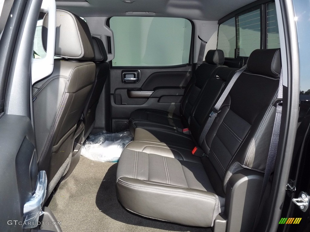 2018 GMC Sierra 1500 Denali Crew Cab 4WD Rear Seat Photo #122528998