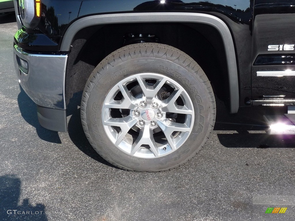 2018 Sierra 1500 SLT Crew Cab 4WD - Onyx Black / Jet Black photo #5
