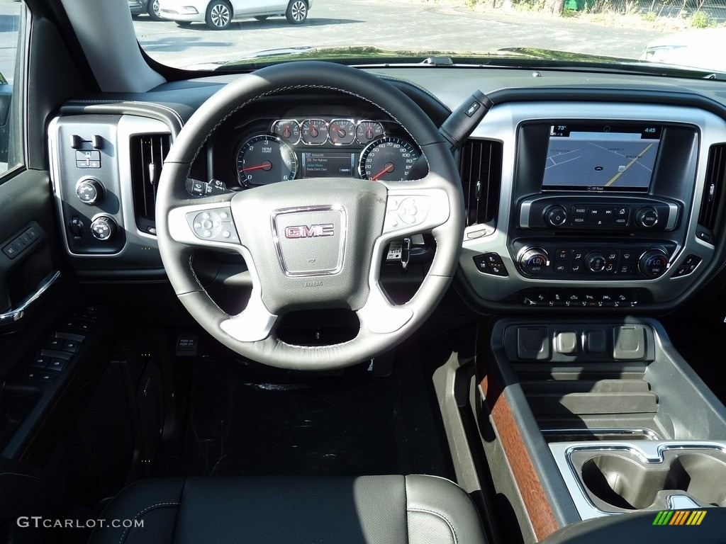 2018 Sierra 1500 SLT Crew Cab 4WD - Onyx Black / Jet Black photo #9