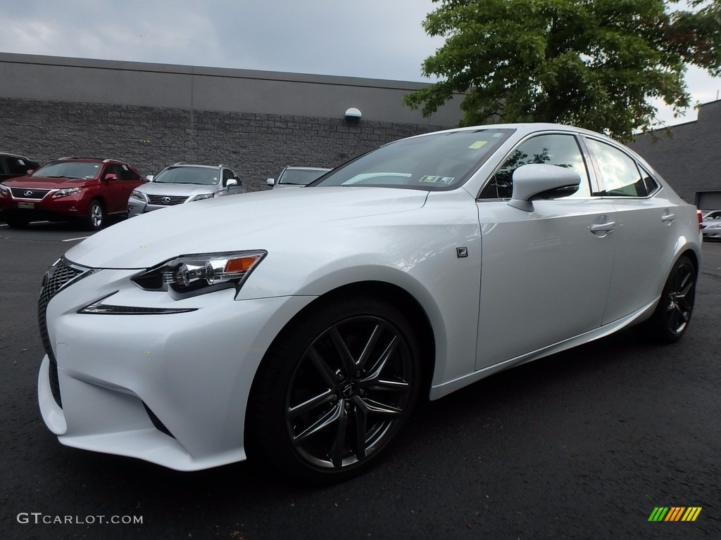 2014 IS 350 AWD - Starfire Pearl / Rioja Red photo #4