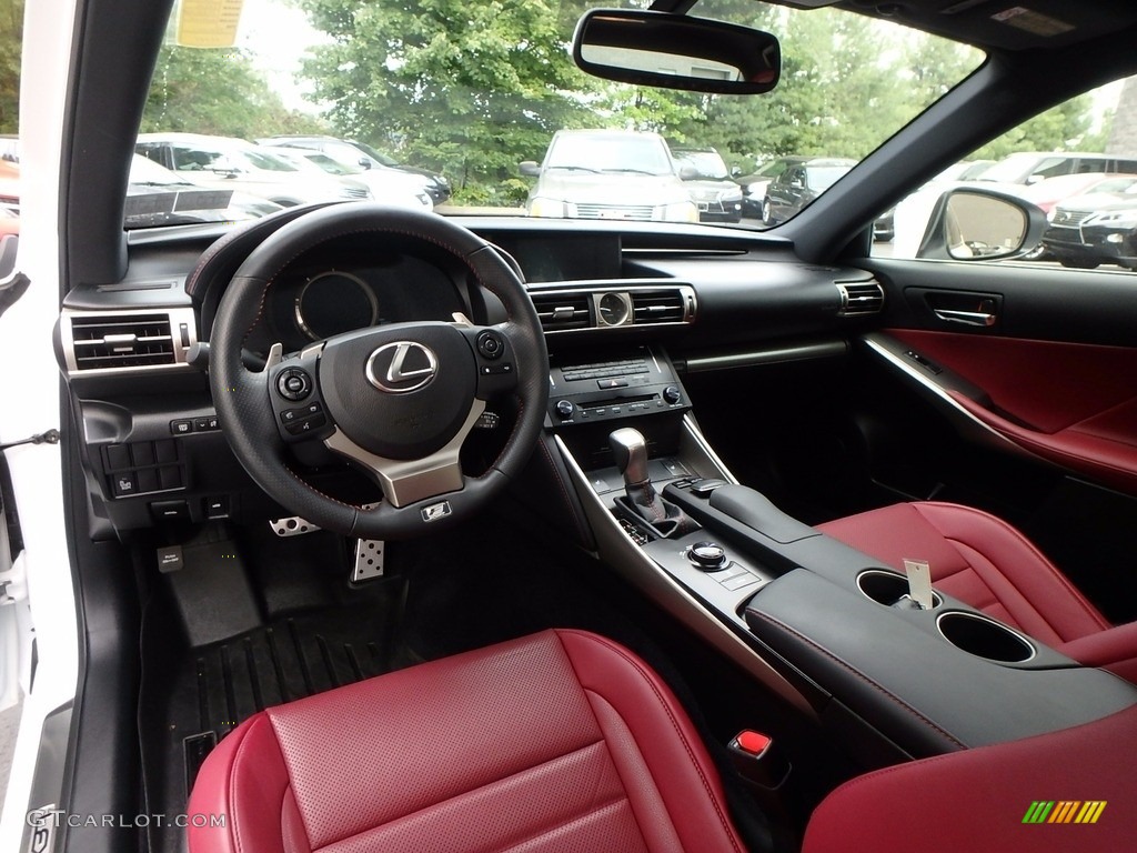 2014 IS 350 AWD - Starfire Pearl / Rioja Red photo #9