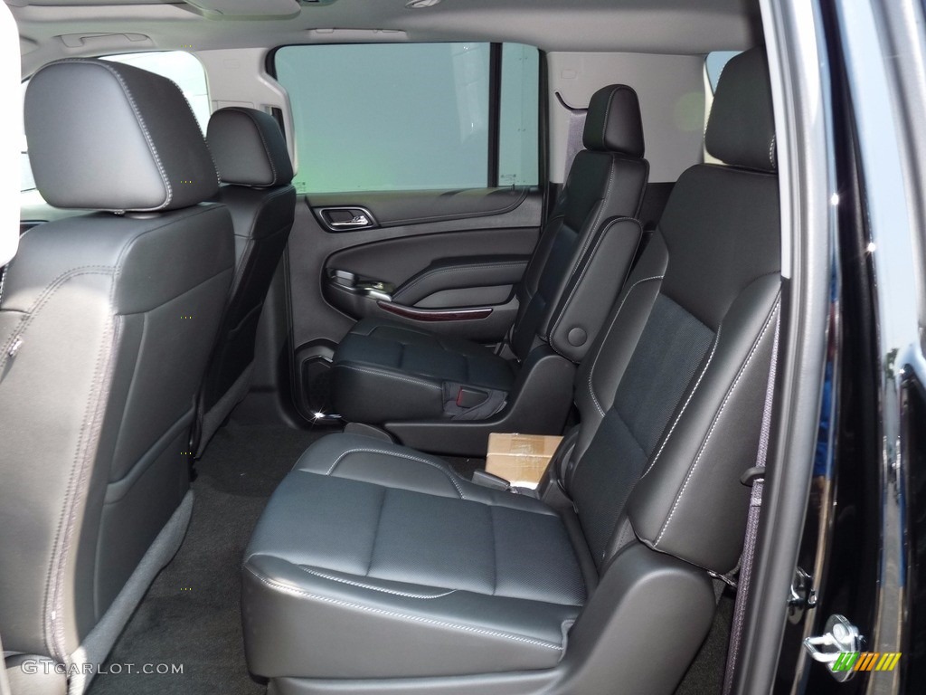 Jet Black Interior 2017 GMC Yukon XL SLT 4WD Photo #122529954