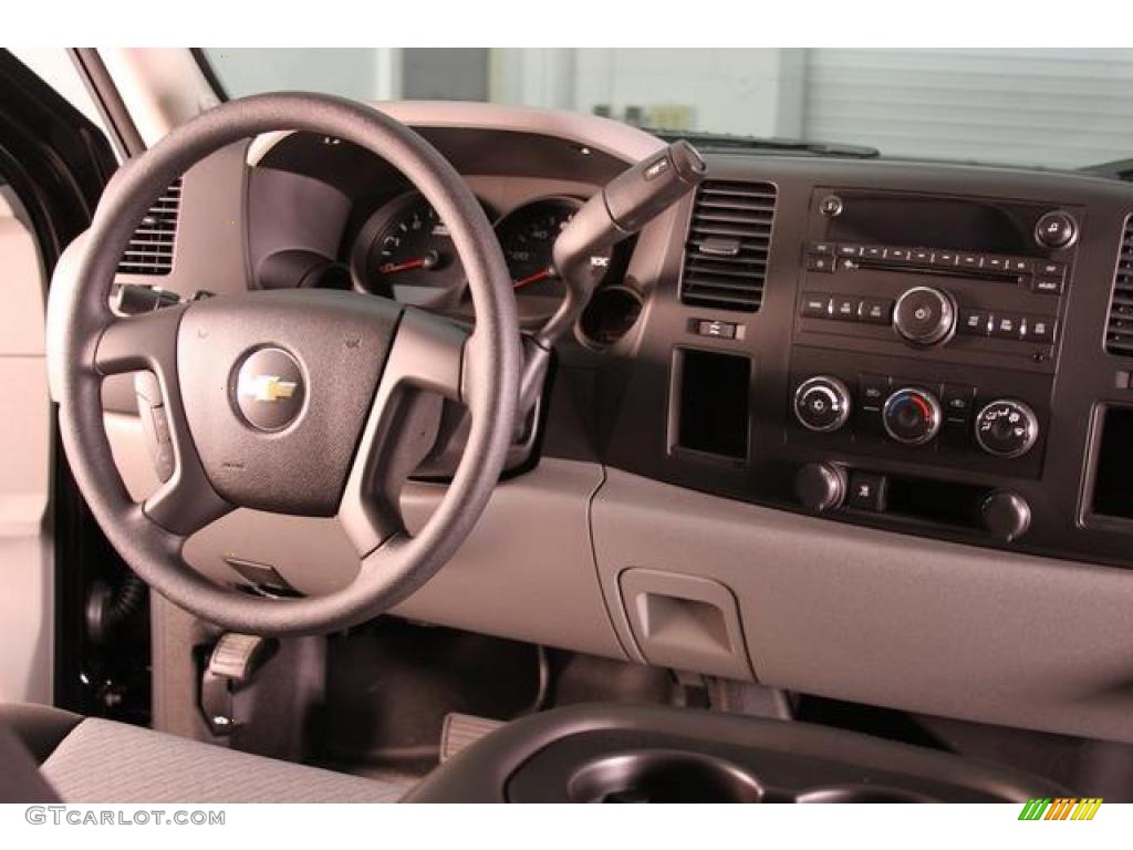 2009 Silverado 1500 Extended Cab 4x4 - Black / Dark Titanium photo #6