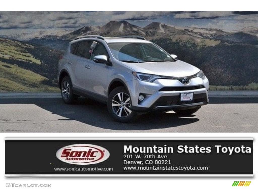 2017 RAV4 XLE - Silver Sky Metallic / Ash photo #1