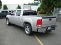 2007 Silver Birch Metallic GMC Sierra 1500 SLT Crew Cab 4x4  photo #4