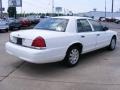 2007 Vibrant White Ford Crown Victoria LX  photo #3