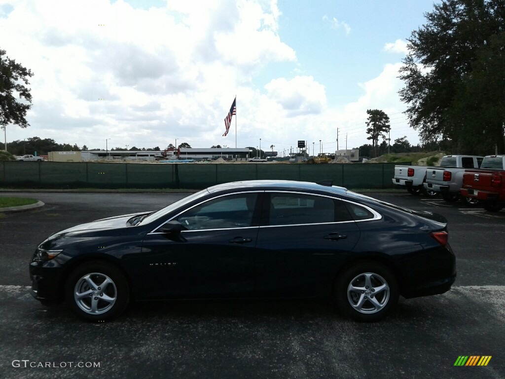 2018 Malibu LS - Blue Velvet Metallic / Jet Black photo #2