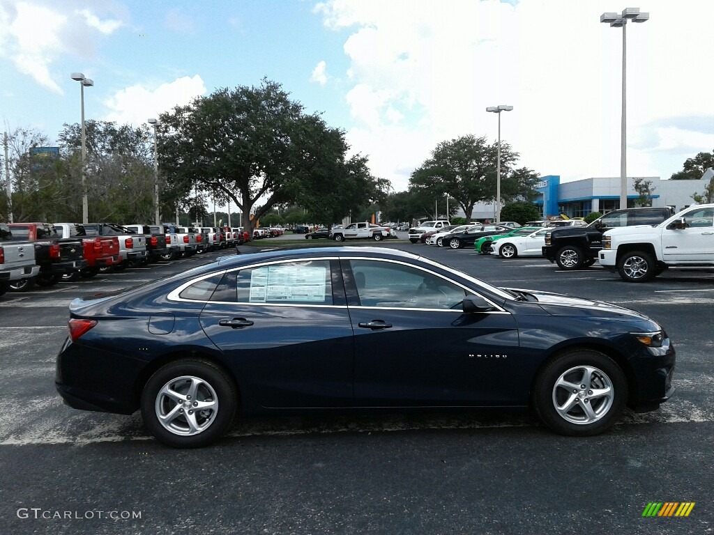 2018 Malibu LS - Blue Velvet Metallic / Jet Black photo #6