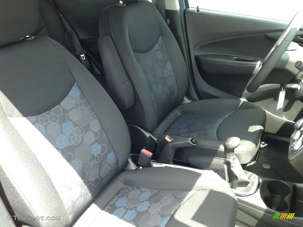 Jet Black Interior 2017 Chevrolet Spark LS Photo #122535373