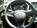 2017 Chevrolet Spark Jet Black Interior Steering Wheel Photo