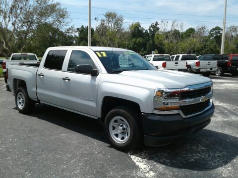 2017 Chevrolet Silverado 1500 WT Crew Cab Data, Info and Specs