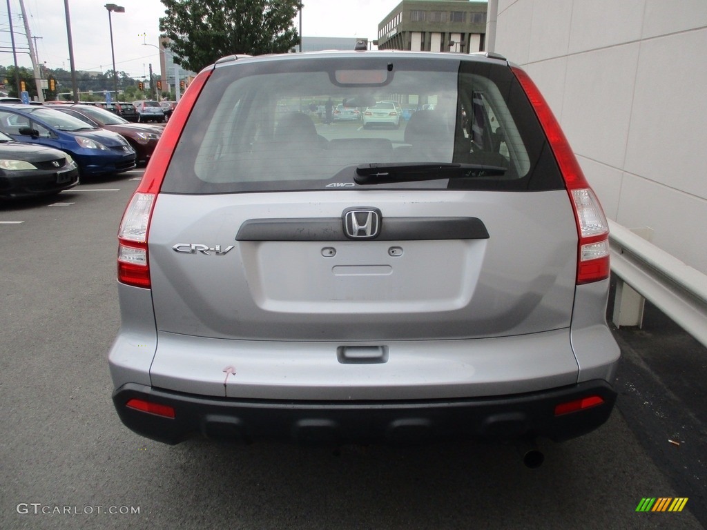 2007 CR-V LX 4WD - Whistler Silver Metallic / Gray photo #4