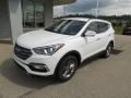 2018 Pearl White Hyundai Santa Fe Sport AWD  photo #5