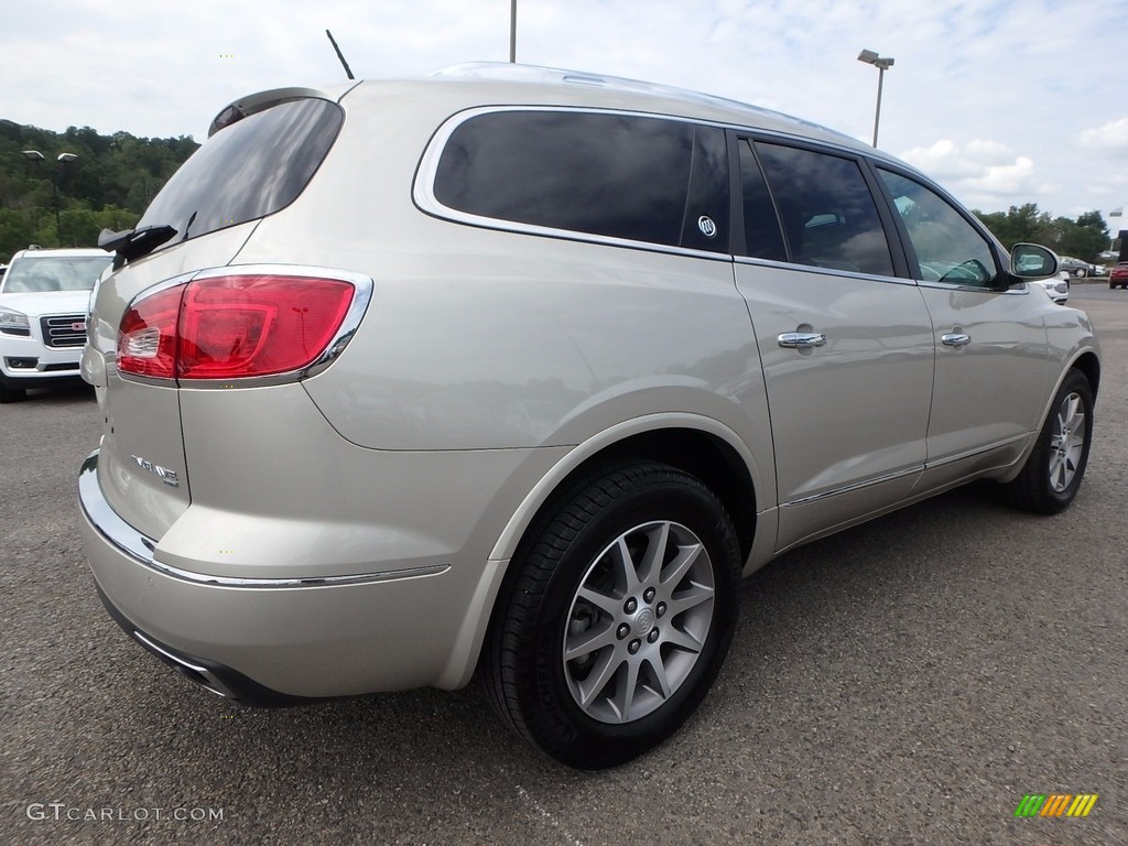 2017 Enclave Leather AWD - Sparkling Silver Metallic / Ebony/Ebony photo #8