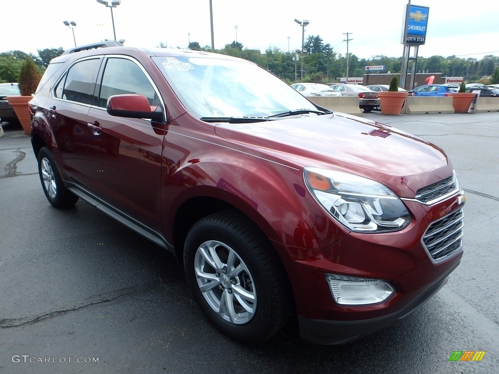 2016 Equinox LT AWD - Siren Red Tintcoat / Jet Black photo #11