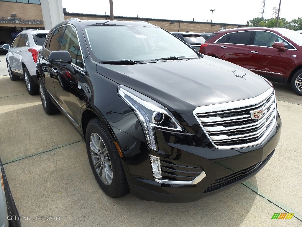 Stellar Black Metallic 2018 Cadillac XT5 Luxury AWD Exterior Photo #122541474