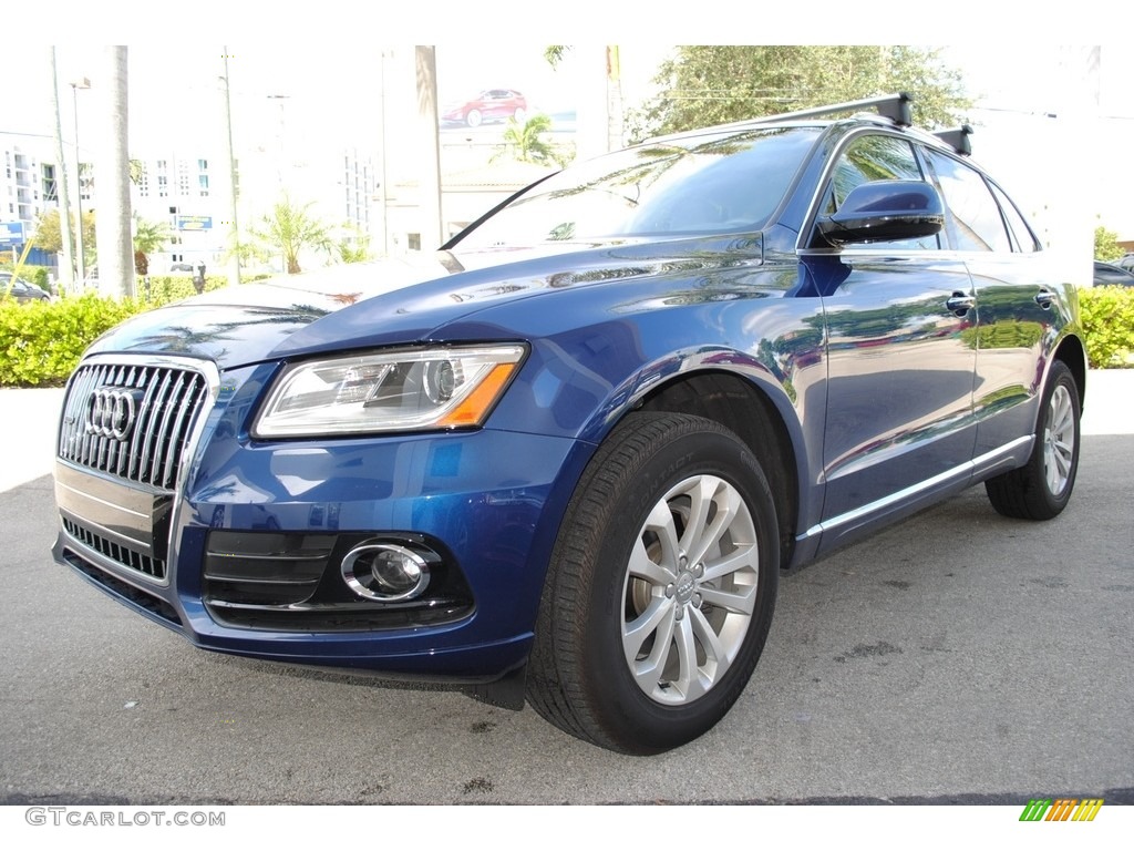 2016 Q5 2.0 TFSI Premium quattro - Scuba Blue Metallic / Titanium Gray photo #5