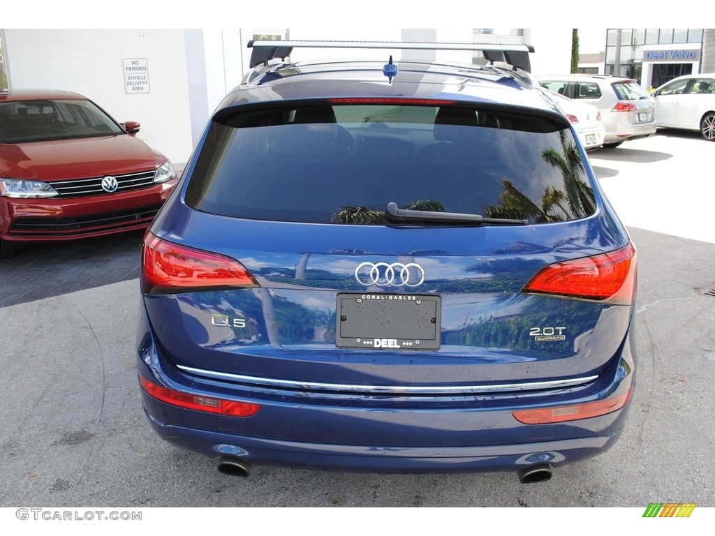 2016 Q5 2.0 TFSI Premium quattro - Scuba Blue Metallic / Titanium Gray photo #8