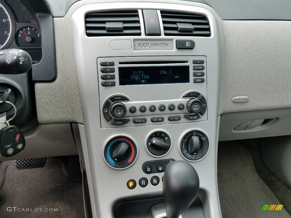 2005 Equinox LT AWD - Dark Silver Metallic / Light Gray photo #22