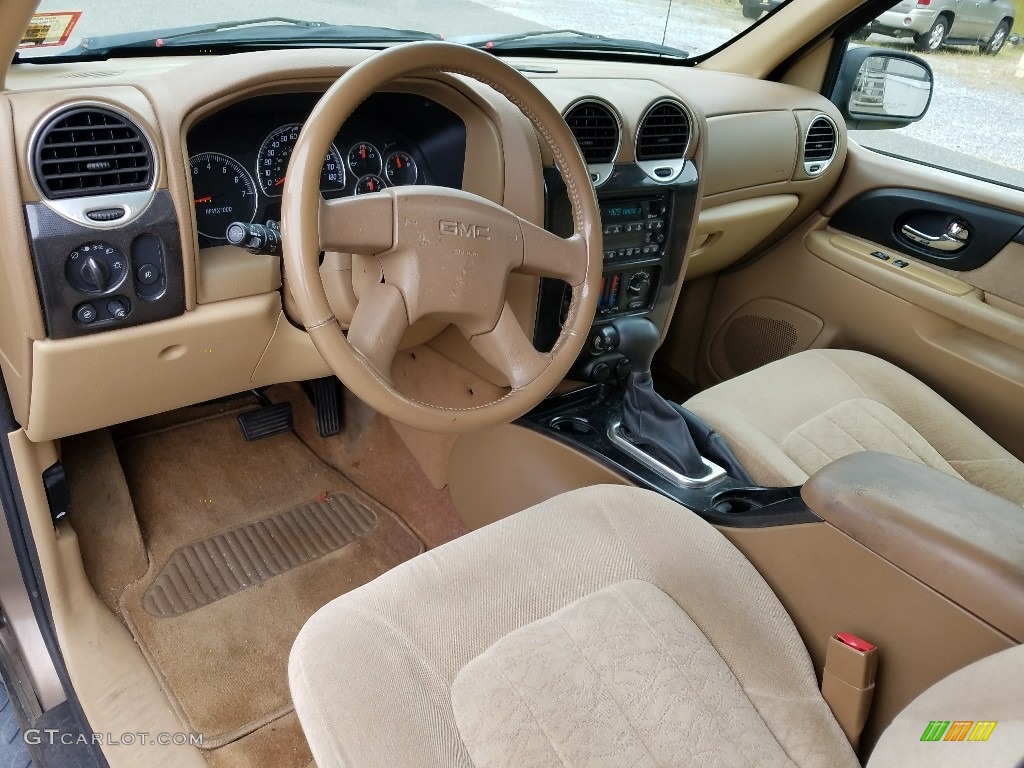 2003 Envoy SLE 4x4 - Sandalwood Metallic / Light Oak photo #4