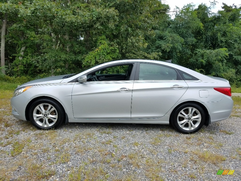 2012 Sonata Limited - Radiant Silver / Gray photo #2