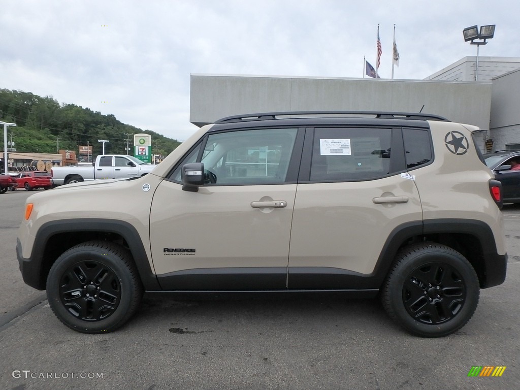 2017 Renegade Trailhawk 4x4 - Mojave Sand / Black photo #2