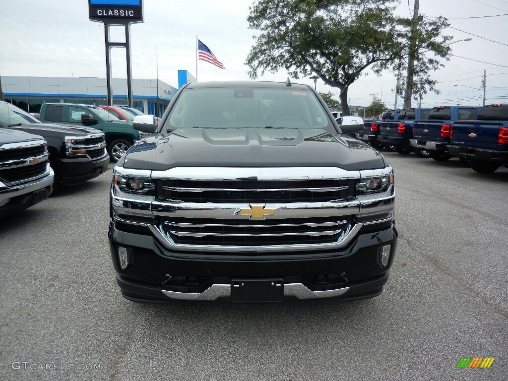 2018 Silverado 1500 High Country Crew Cab 4x4 - Black / Dark Ash/Jet Black photo #2