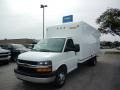 2017 Summit White Chevrolet Express Cutaway 3500 Work Van  photo #1