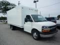 2017 Summit White Chevrolet Express Cutaway 3500 Work Van  photo #3