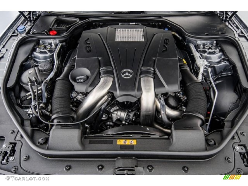 2018 Mercedes-Benz SL 550 Roadster 4.7 Liter DI biturbo DOHC 32-Valve VVT V8 Engine Photo #122544771
