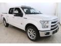 White Platinum Tricoat 2015 Ford F150 King Ranch SuperCrew 4x4