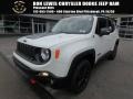 2017 Alpine White Jeep Renegade Trailhawk 4x4  photo #1