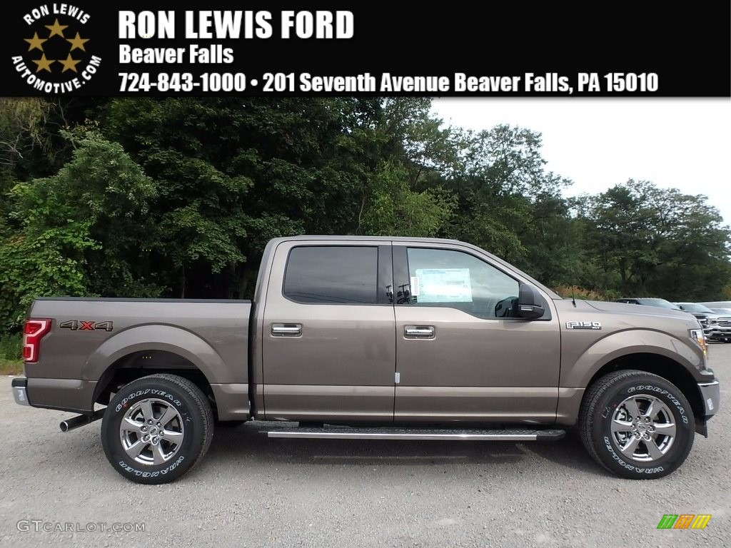 2018 F150 XLT SuperCrew 4x4 - Stone Gray / Earth Gray photo #1