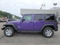 2017 Extreme Purple Jeep Wrangler Unlimited Sport 4x4  photo #2