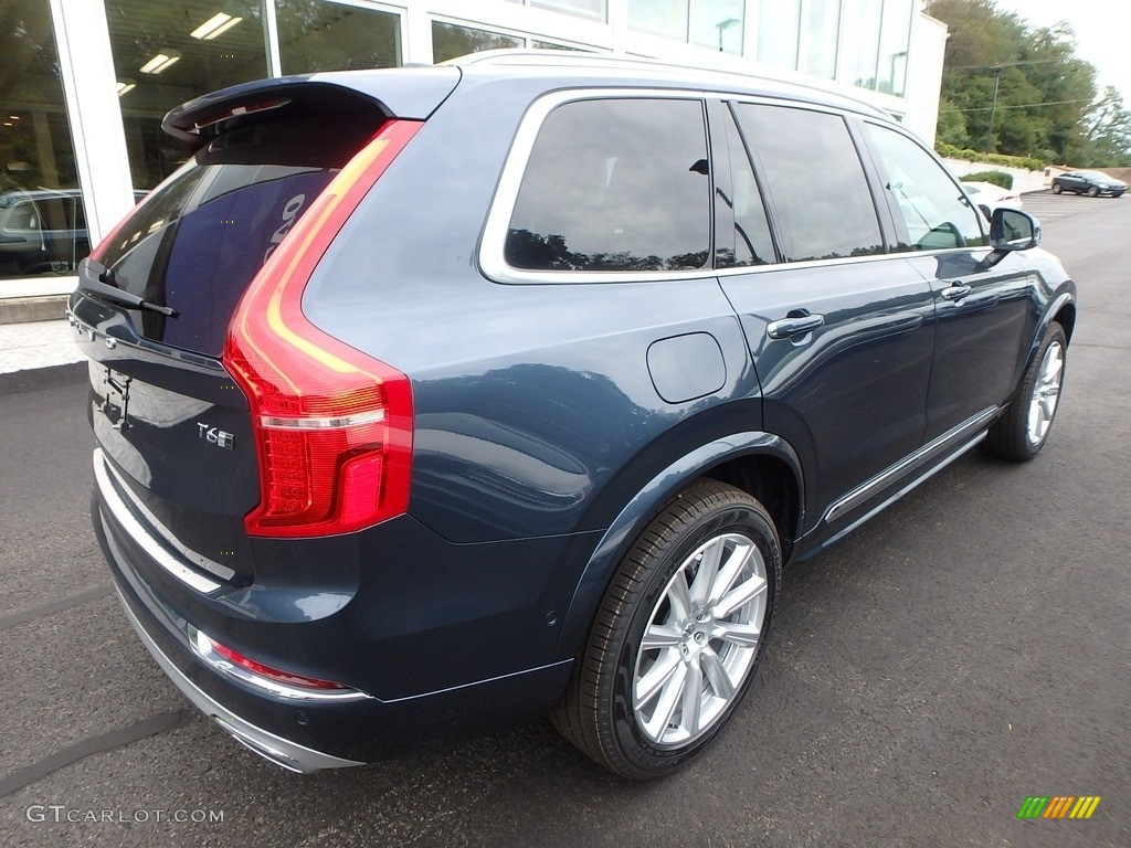 2018 XC90 T6 AWD Inscription - Denim Blue Metallic / Blonde photo #2