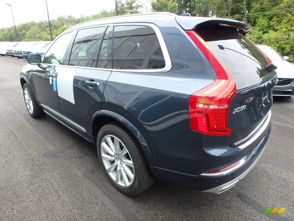 2018 XC90 T6 AWD Inscription - Denim Blue Metallic / Blonde photo #4