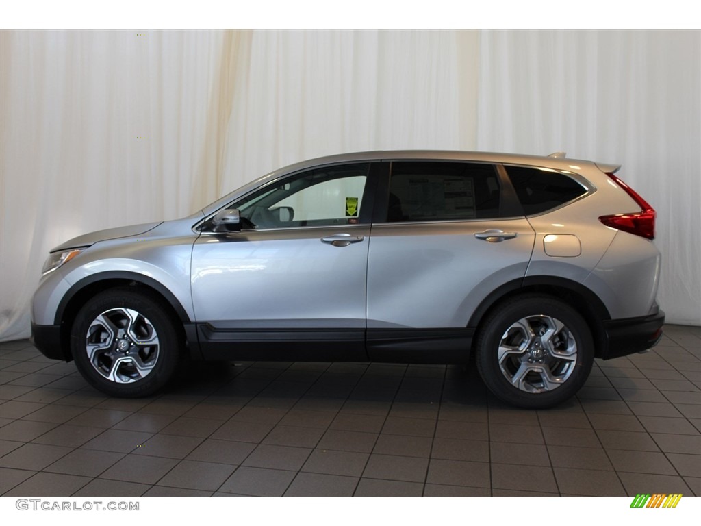 2017 CR-V EX - Lunar Silver Metallic / Gray photo #5