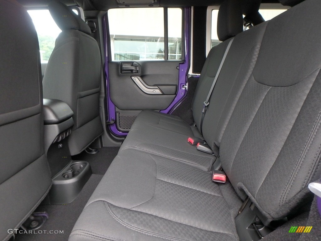 2017 Jeep Wrangler Unlimited Sport 4x4 Rear Seat Photos