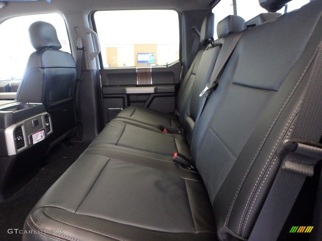 2017 F150 Lariat SuperCrew 4X4 - White Gold / Black photo #7